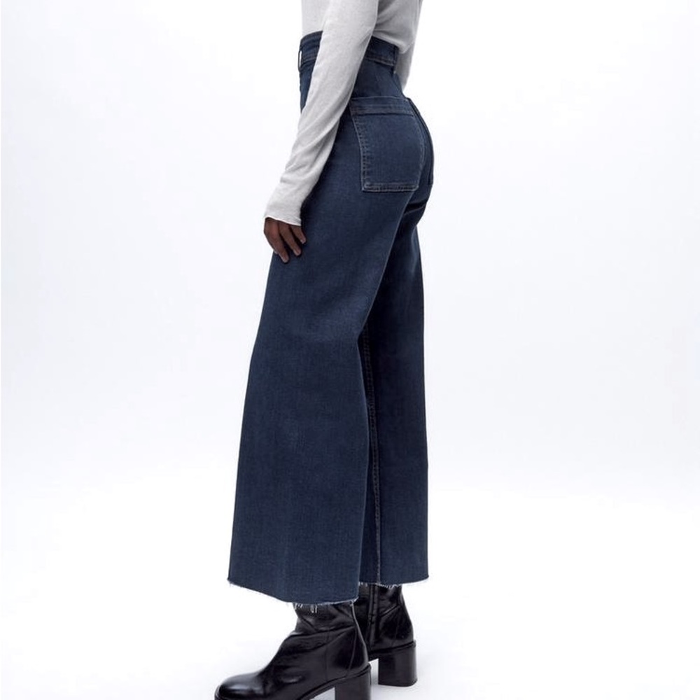 💥 ZARA TIK TOK FAMOUS MARINE JEANS NWT